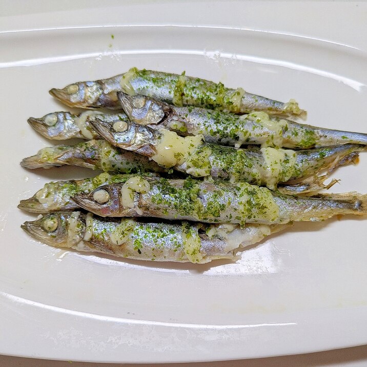 簡単つまみ、シシャモのマヨネーズ焼き